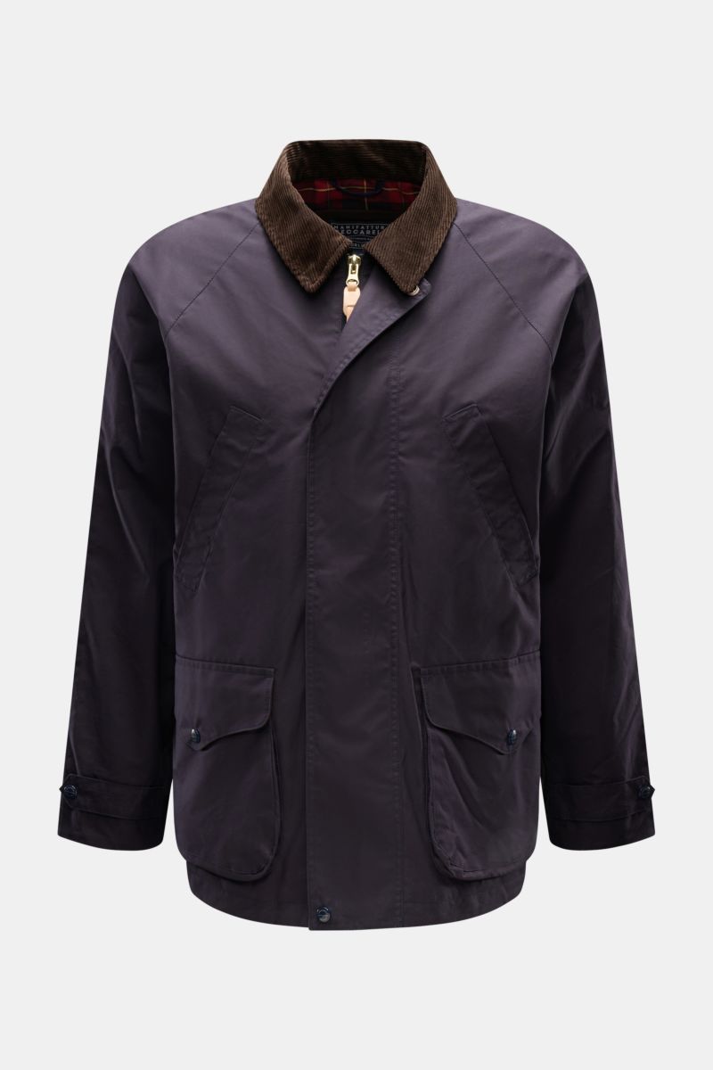 Manifattura Ceccarelli Wachsjacke 'Raincaban' navy