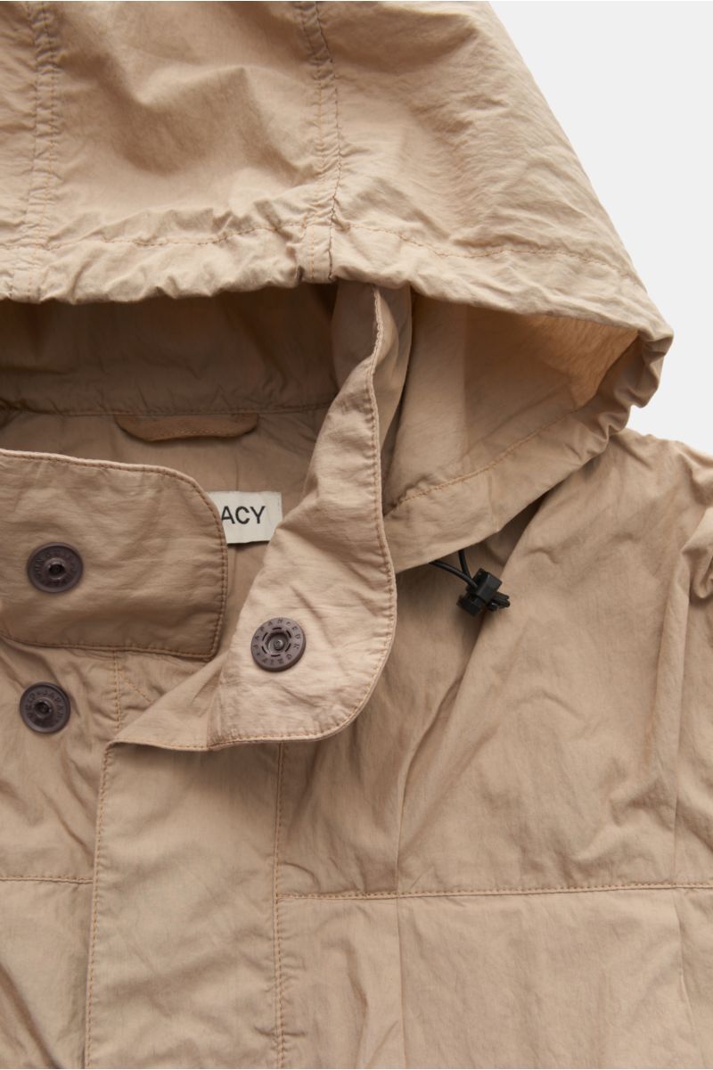 Our Legacy Outdoorweste 'Cropped Exhale Puffa' beige