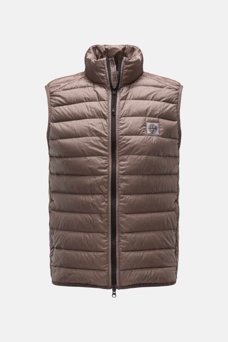 Down gilet 'Light Down' taupe