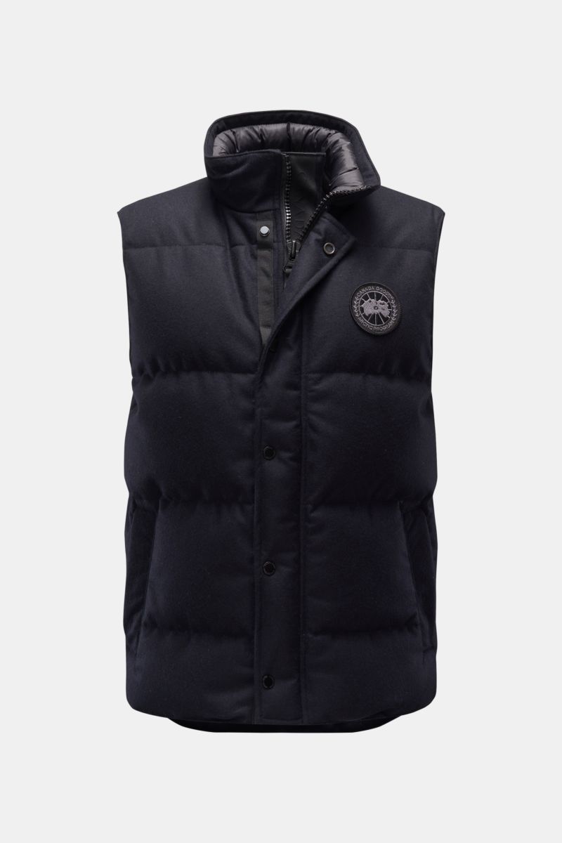 All black canada goose gilet online