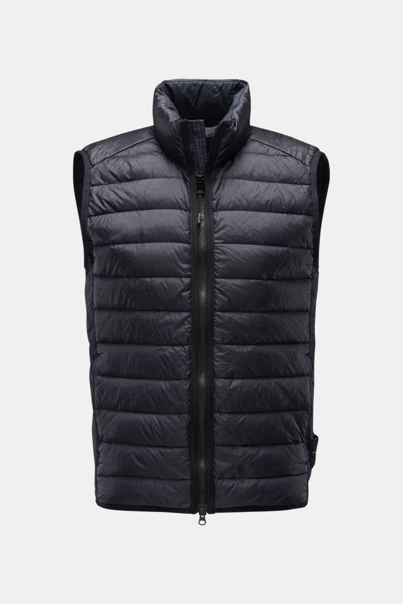 Daunenweste 'Loom Woven Chambers R-Nylon Down-TC' navy