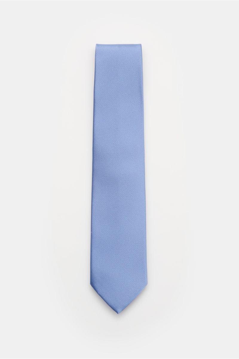 Silk tie 'Senna' blue