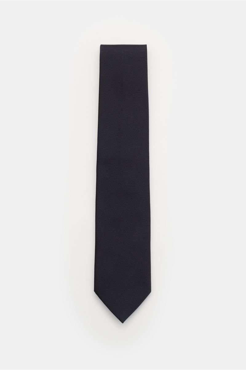 Silk tie 'Senna' black