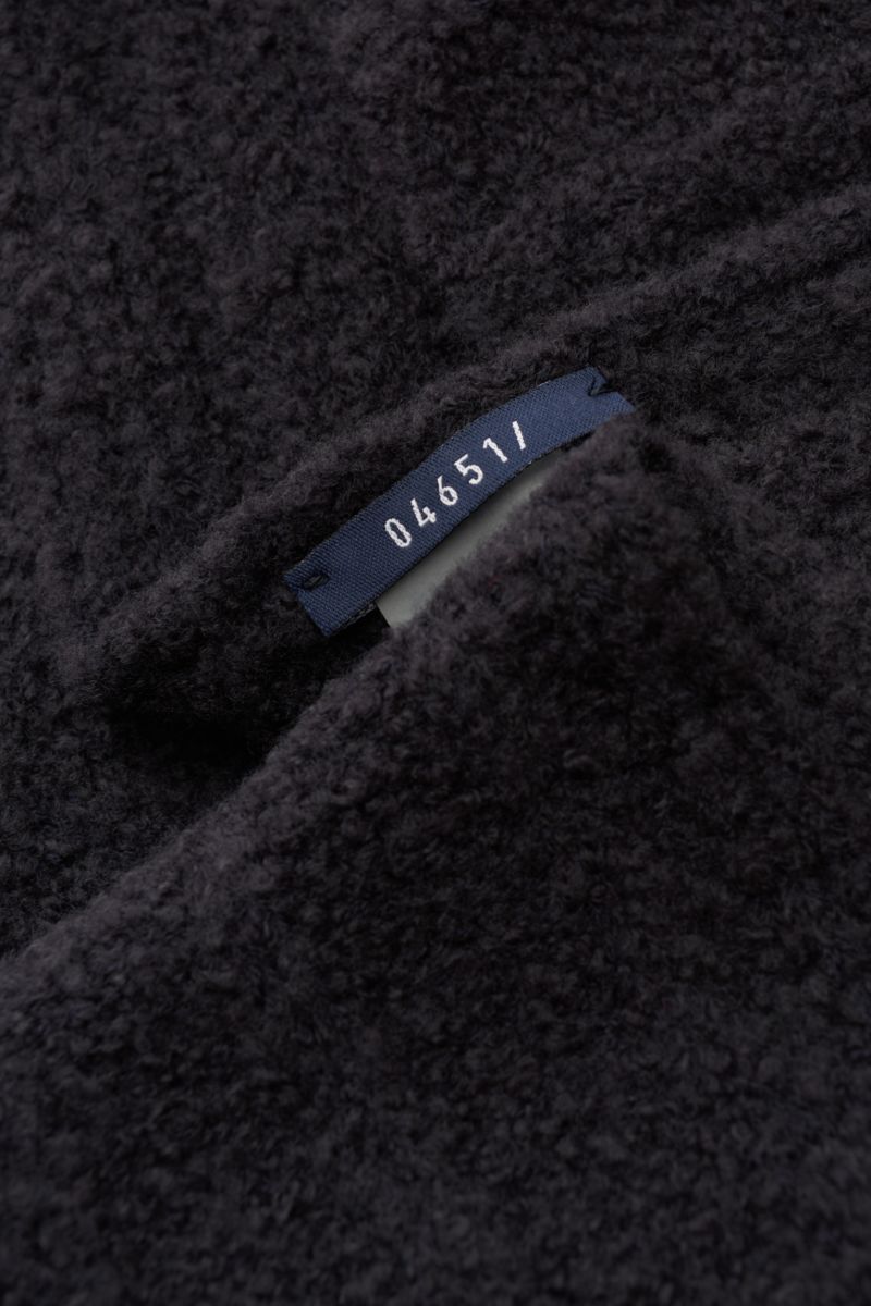 04651/ A trip in a bag Schal 'Chunky Scarf' dark navy