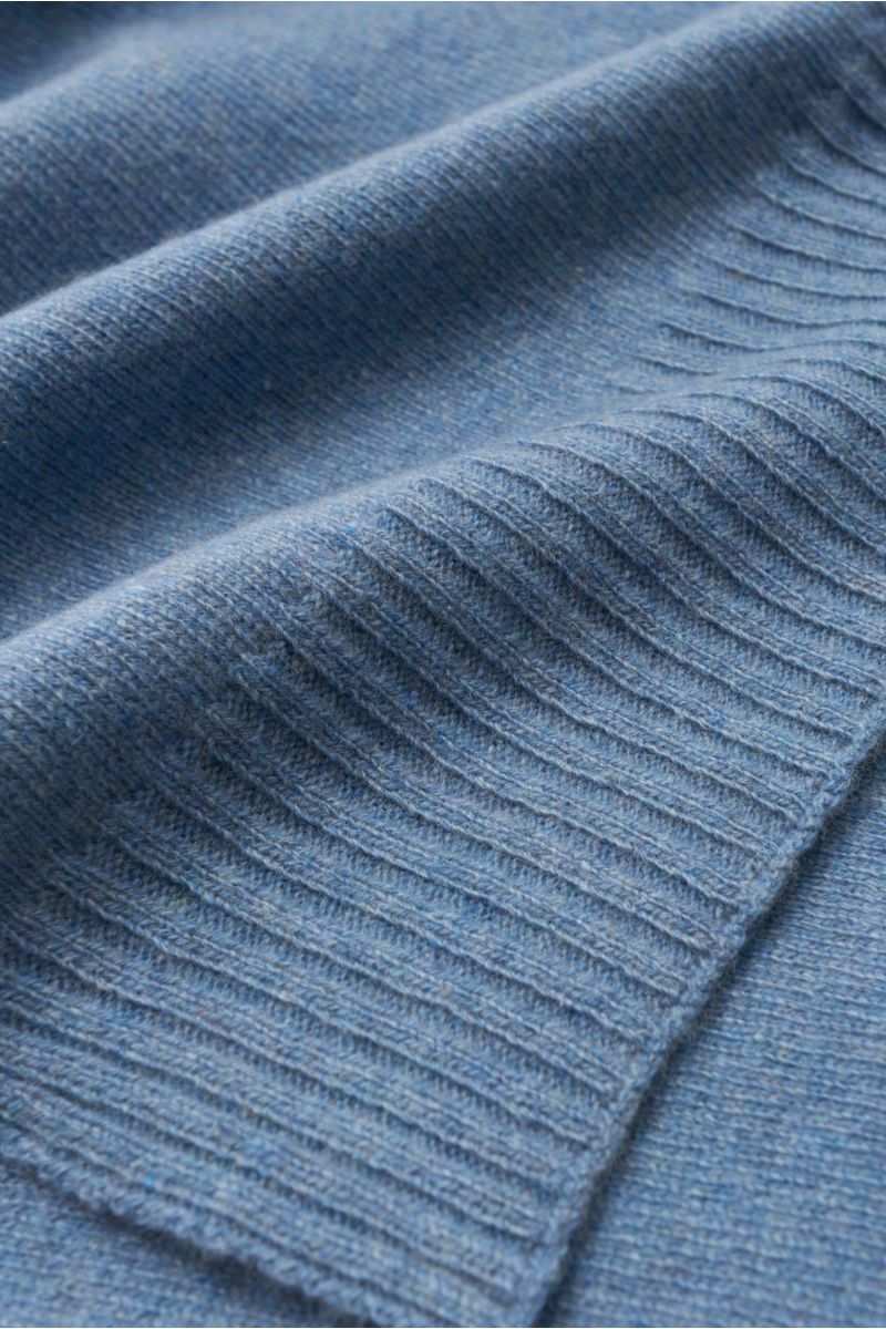 von Braun Cashmere scarf smoky blue