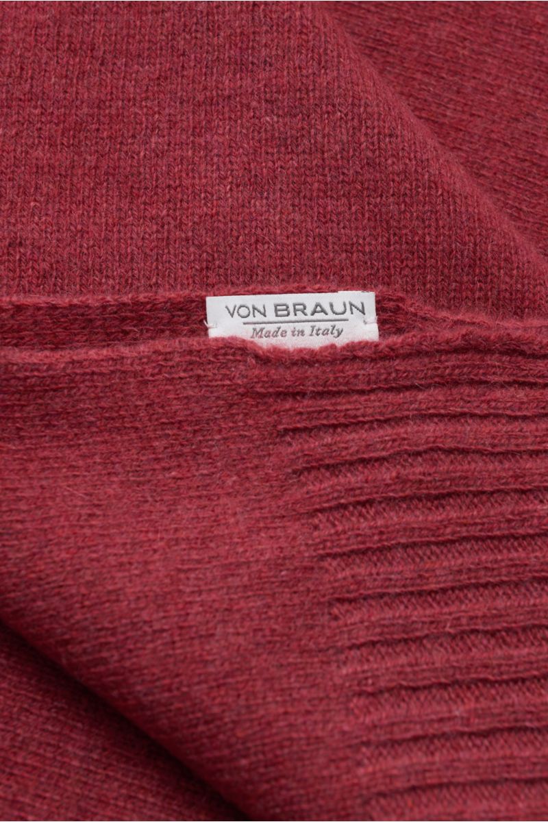von Braun Cashmere Schal rot