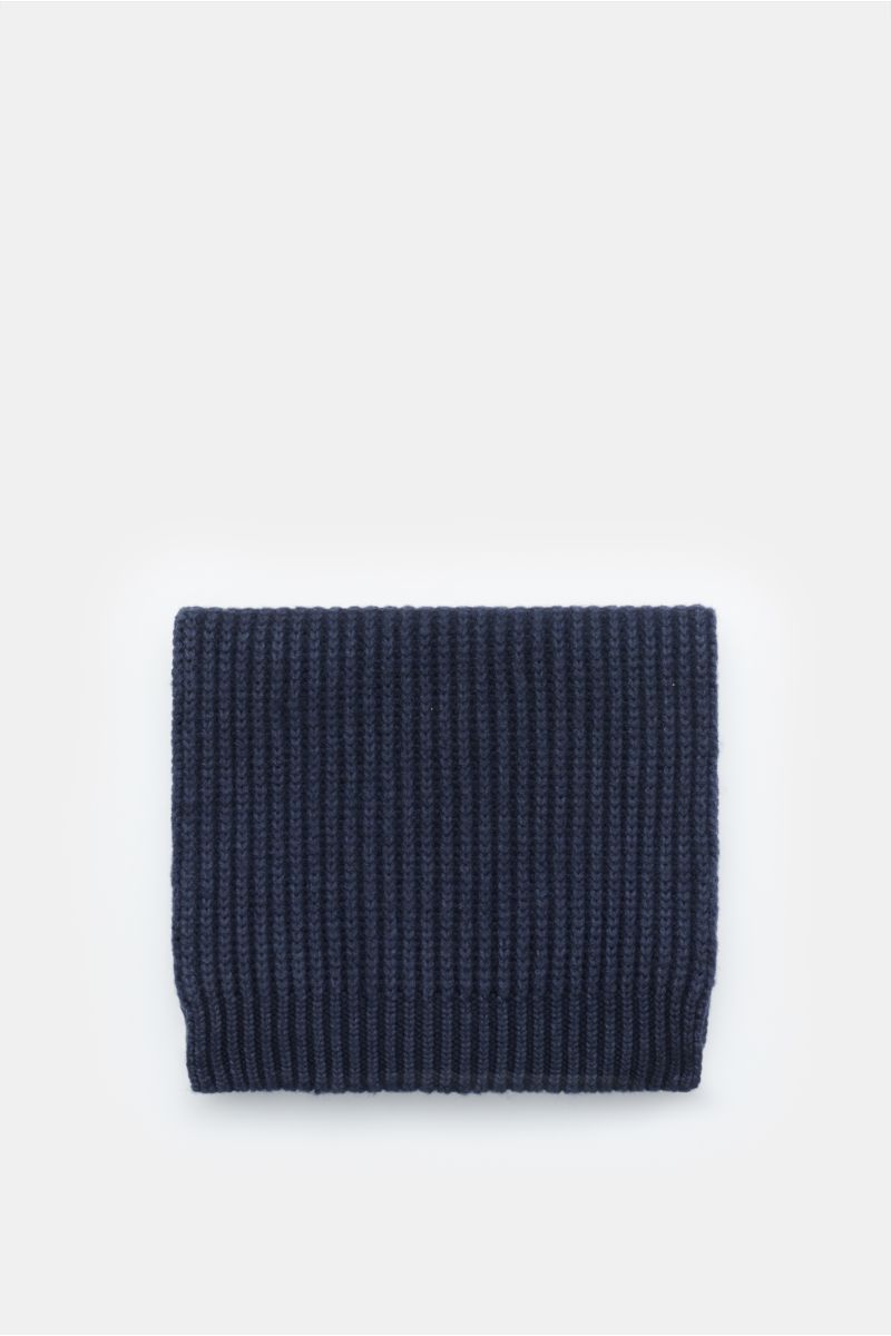 04651/ A trip in a bag Schal 'Foggy' navy