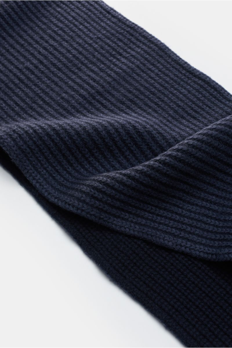 04651/ A trip in a bag Schal 'Foggy' navy