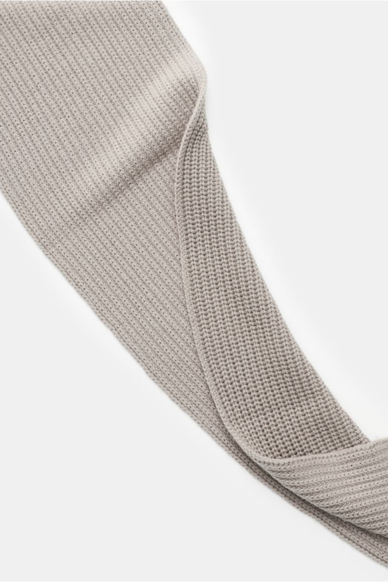 04651/ A trip in a bag Schal 'Foggy' beige