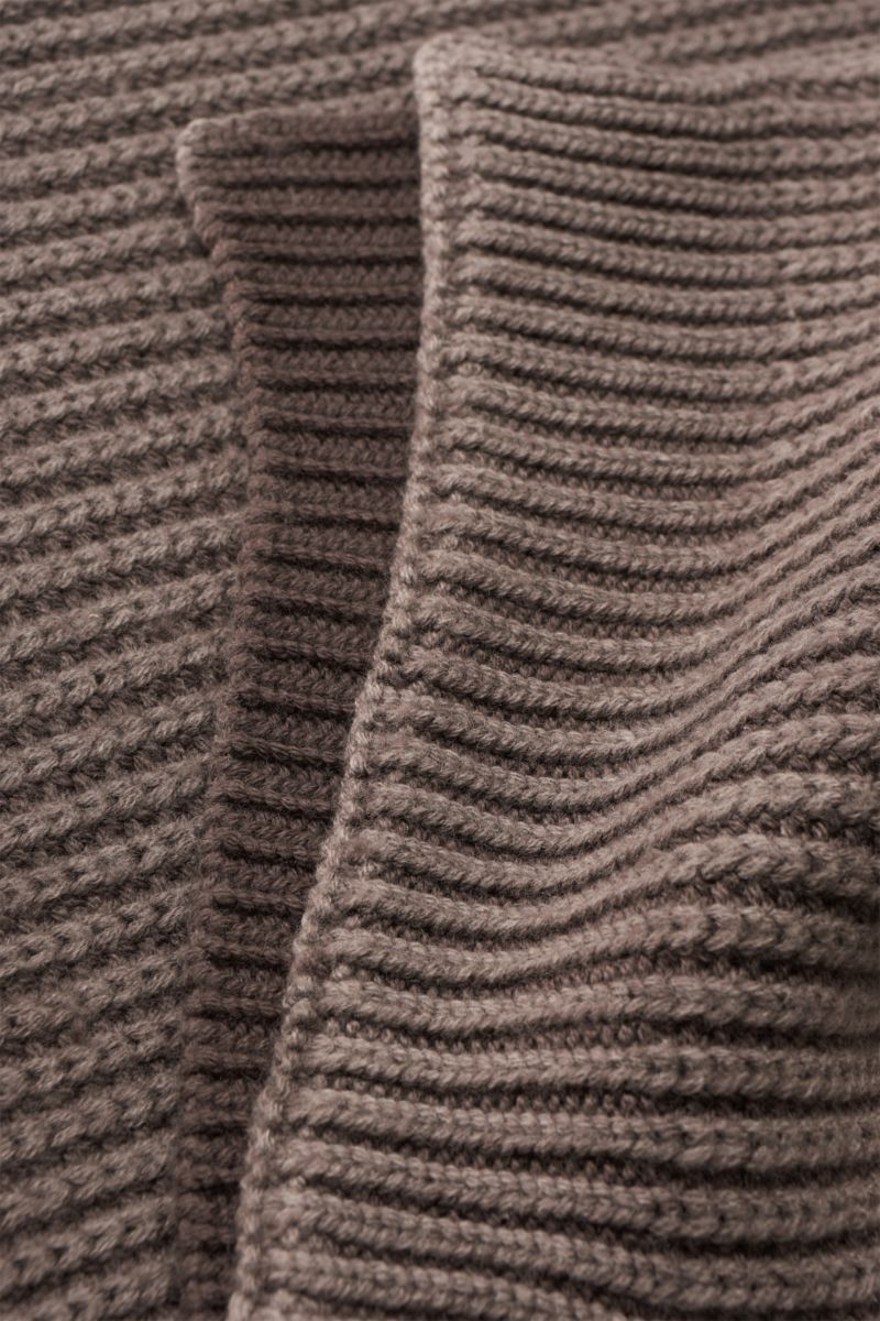 04651/ A trip in a bag Schal 'Foggy' graubraun