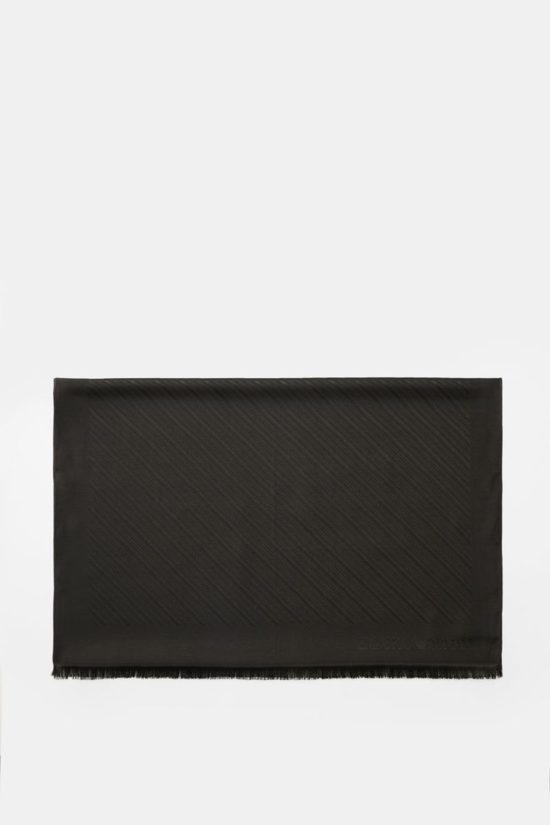 Emporio Armani Schal schwarz