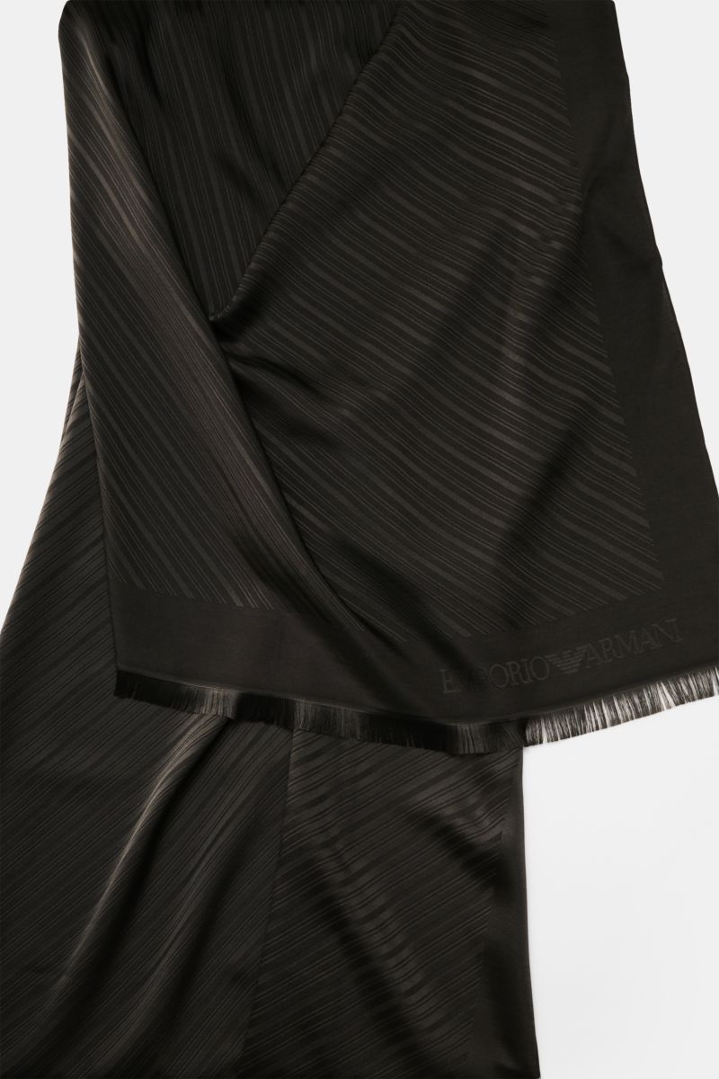 Emporio Armani Schal schwarz