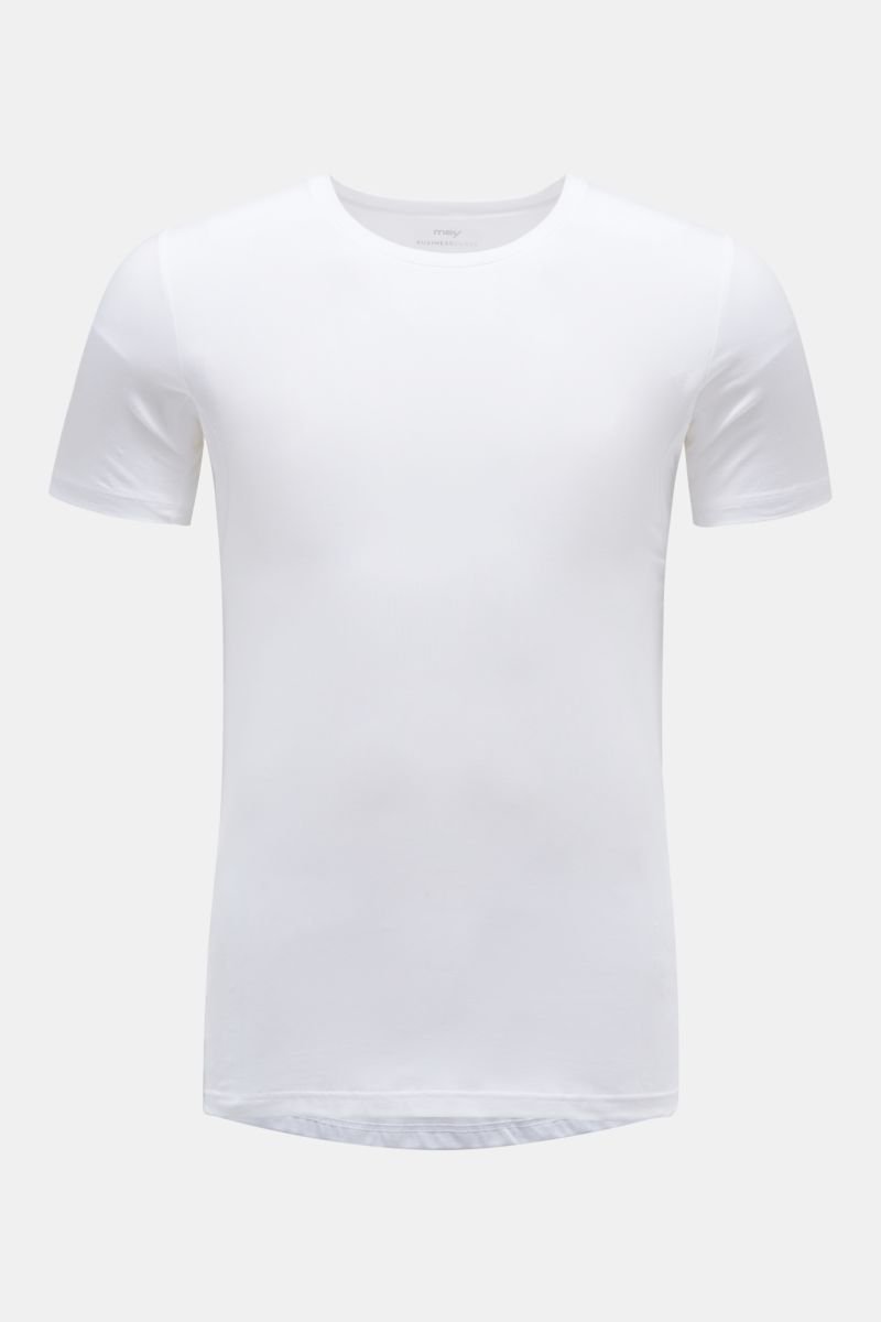 Rundhals-Unterhemd weiß