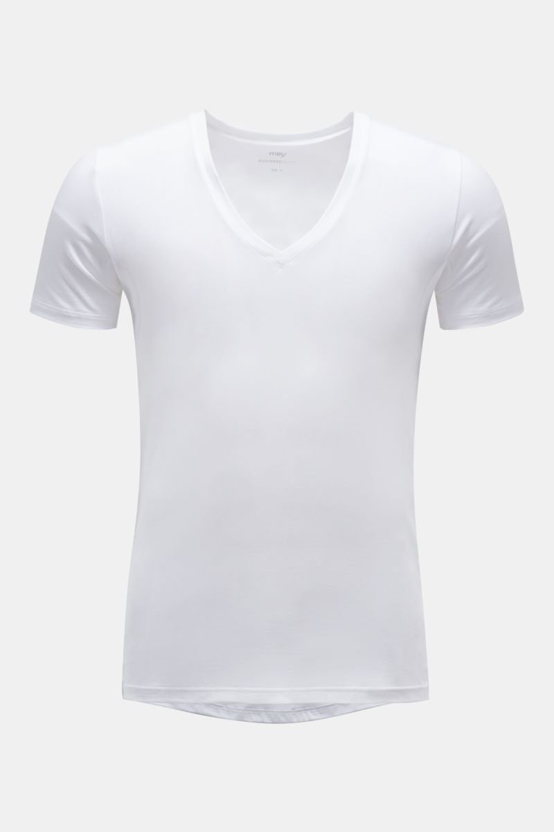 V-Neck Unterhemd weiß