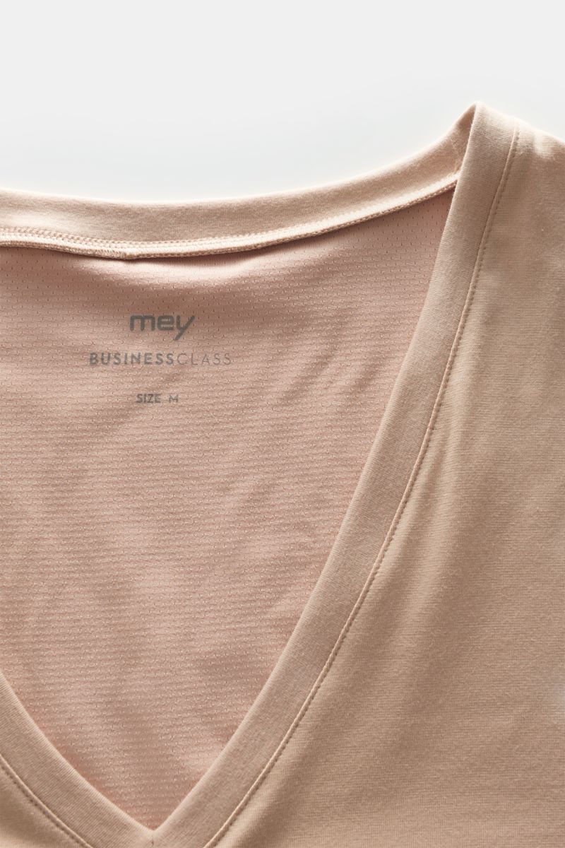 mey Business Class V-Neck Unterhemd nude