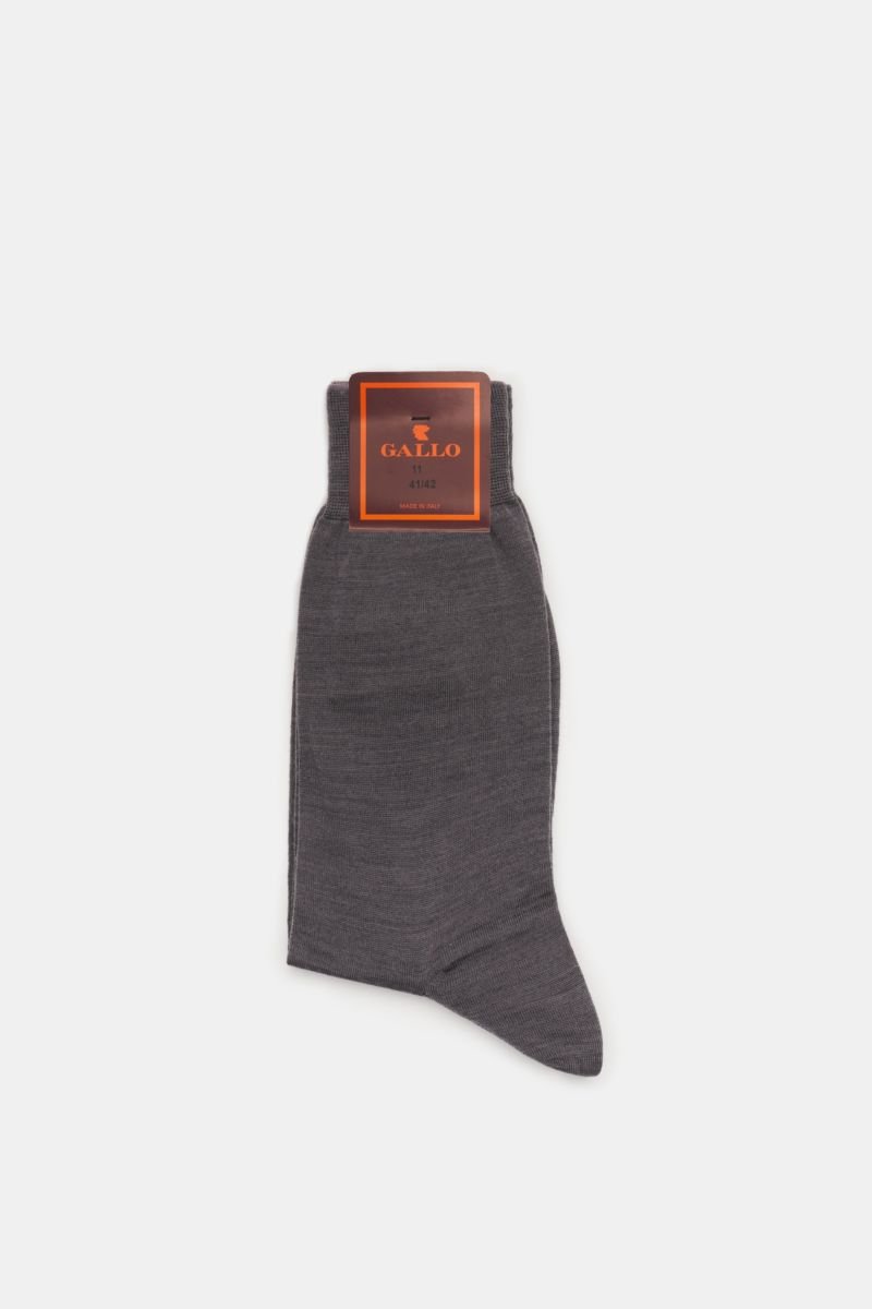 Socks dark grey