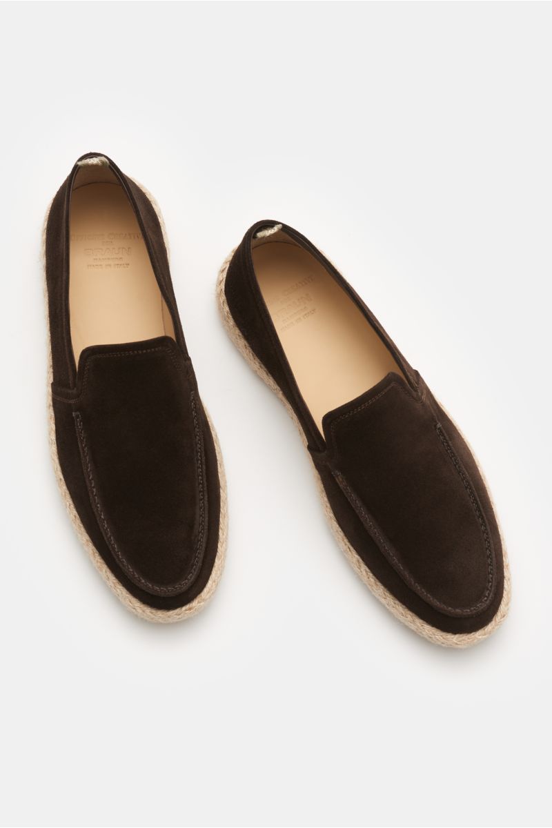 Officine Creative Loafers 'Roped 004' dark brown