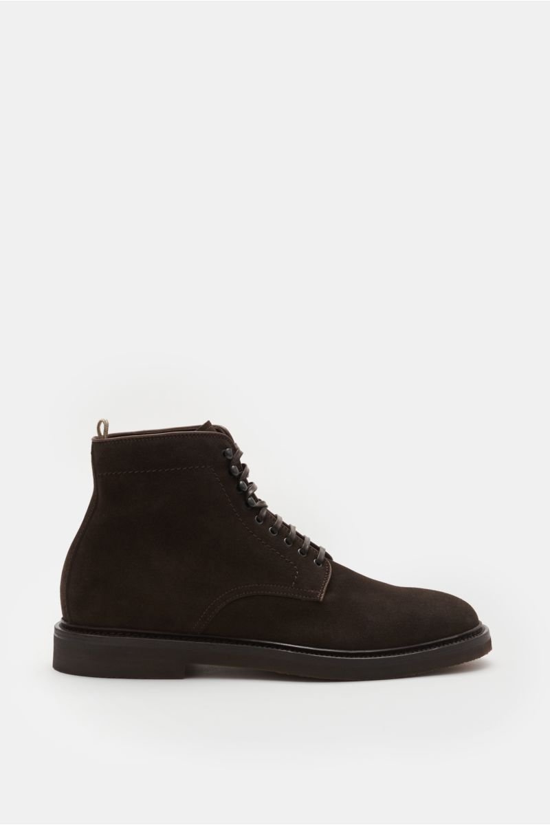Lace-up boots 'Hopkins Flexi 203' dark brown