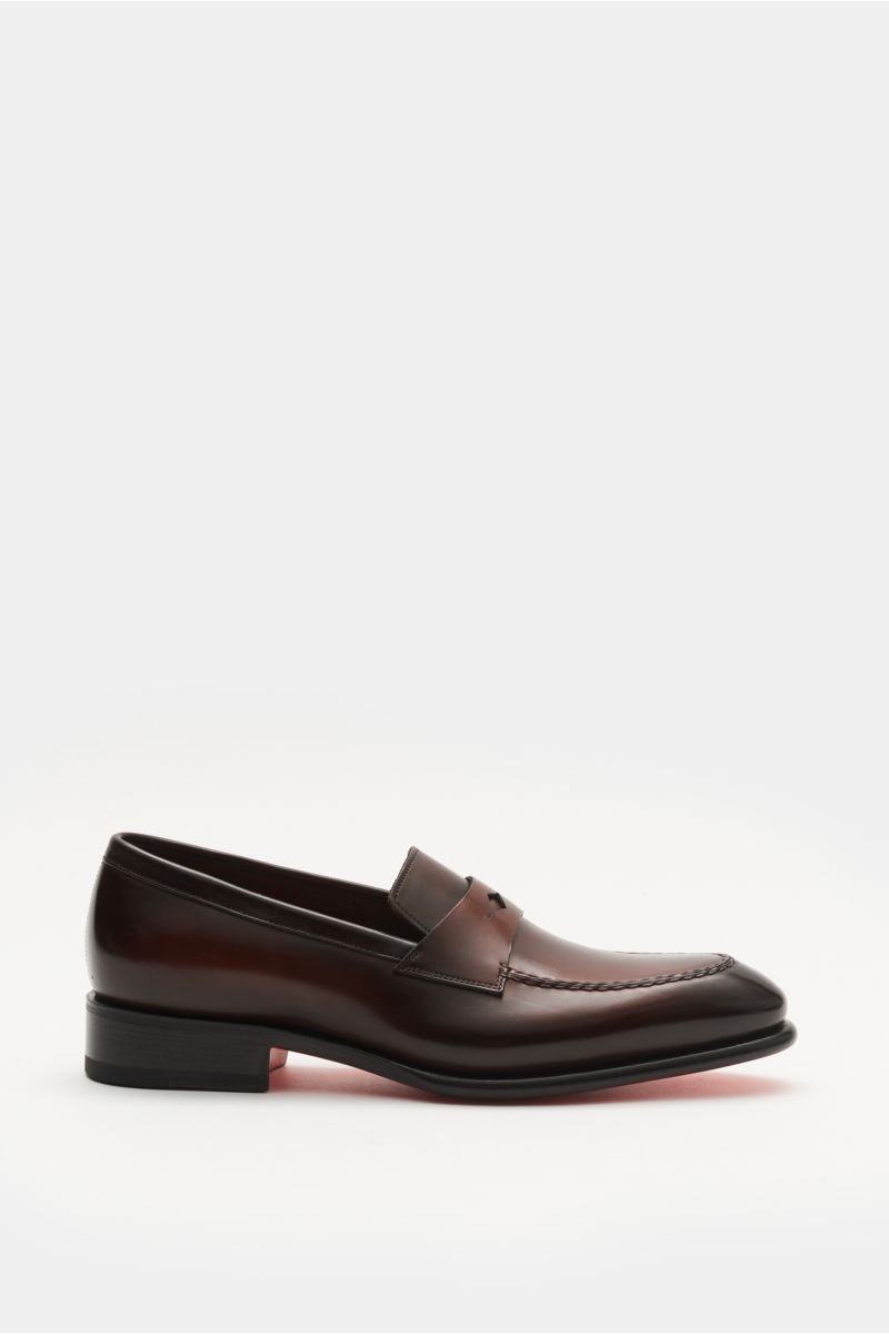 Penny loafers dark brown