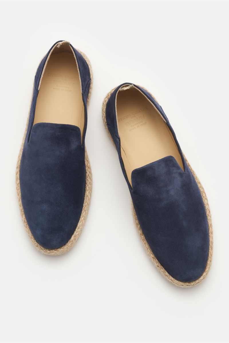 Officine Creative Espadrilles 'Roped' navy