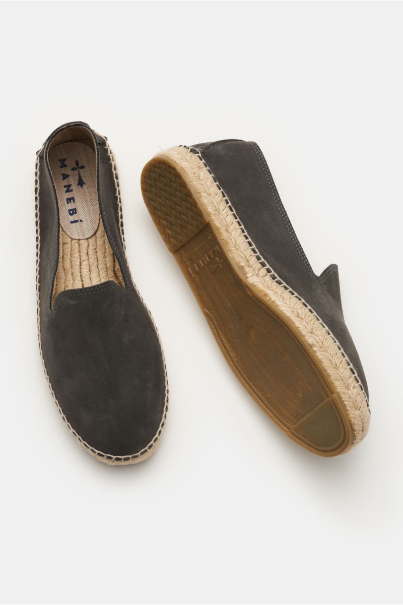 Manebí Espadrilles dark grey