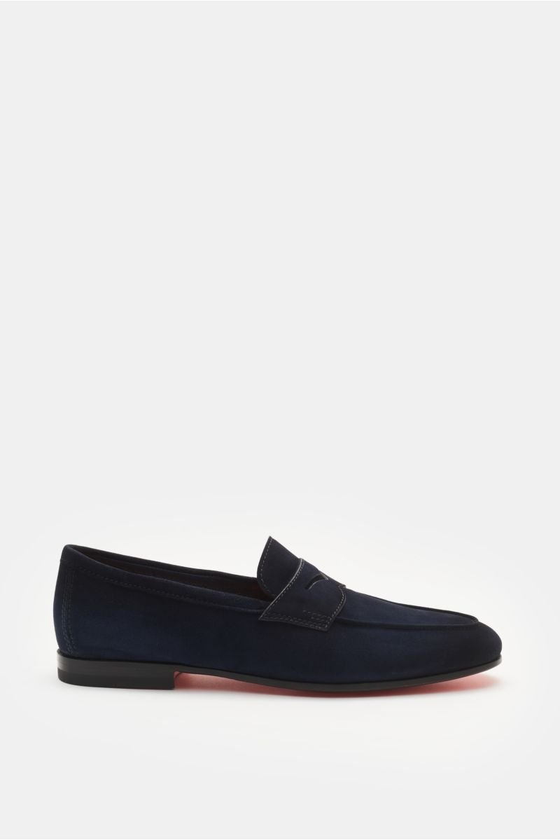 Penny loafers teal
