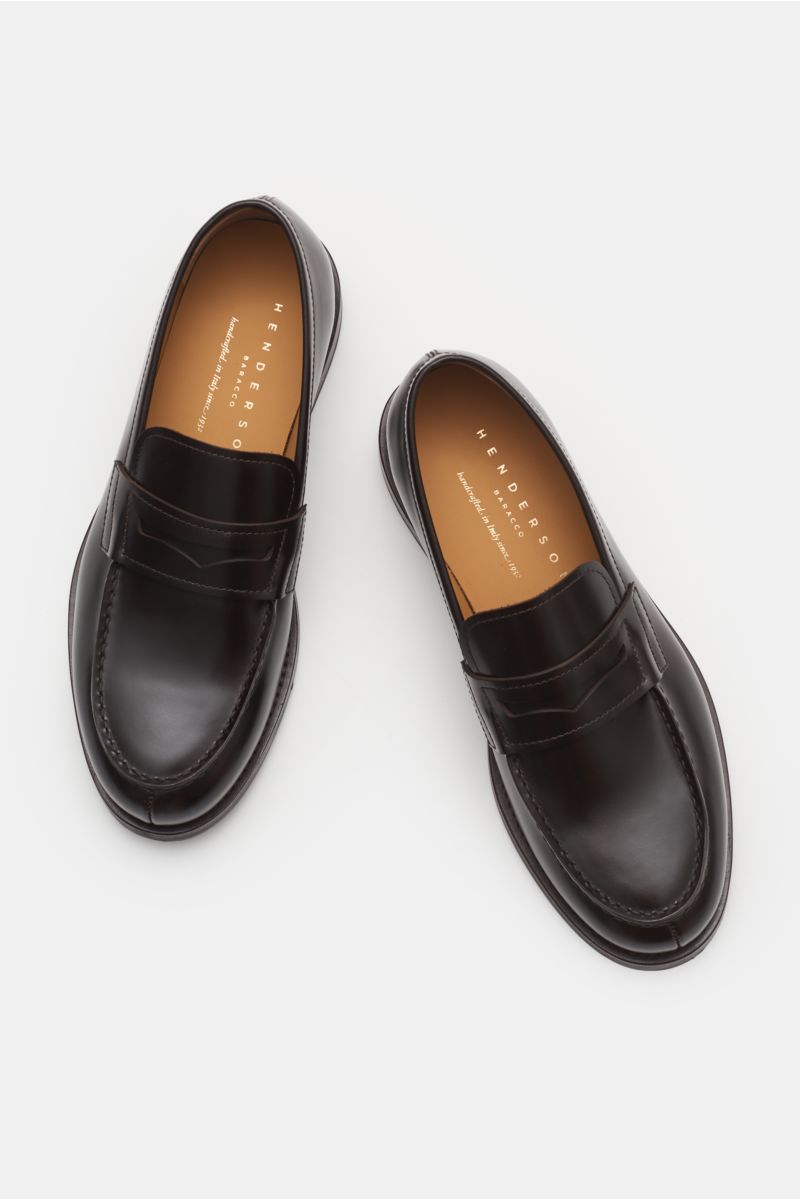Henderson Penny Loafer dunkelbraun