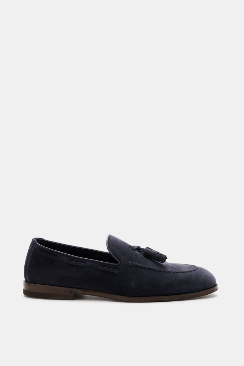 Tassel loafers navy