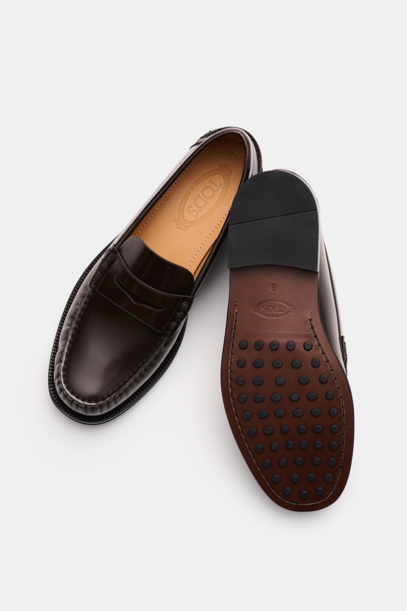 Tod's Penny loafers dark brown