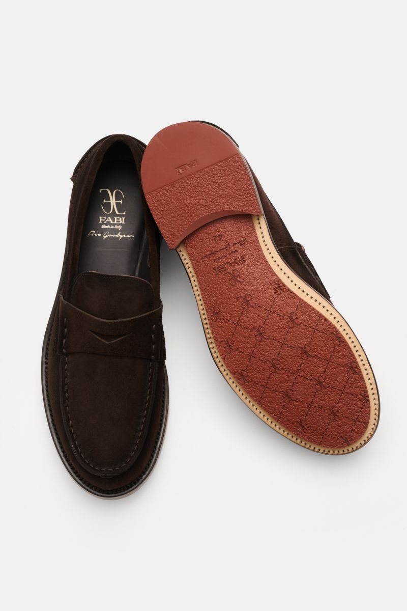 Fabi Penny Loafer dunkelbraun