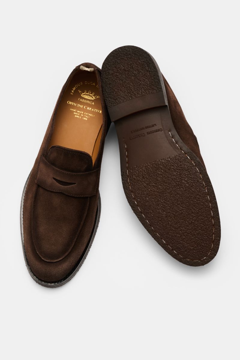 Officine Creative Penny Loafer 'Opera Flexi 101' braun