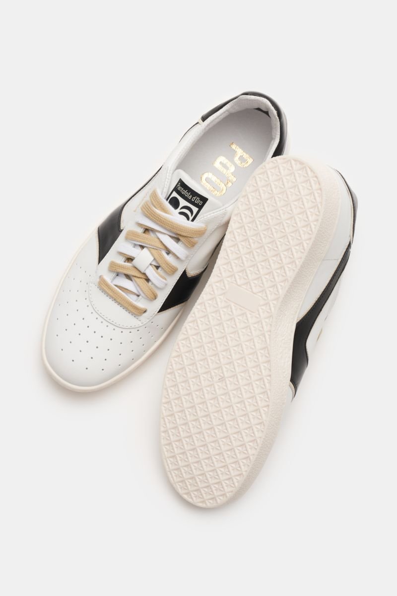 OTRANTO Uomo Low Bright White PANTOFOLA D´ORO Leder-Sneaker Neu&OVP! 