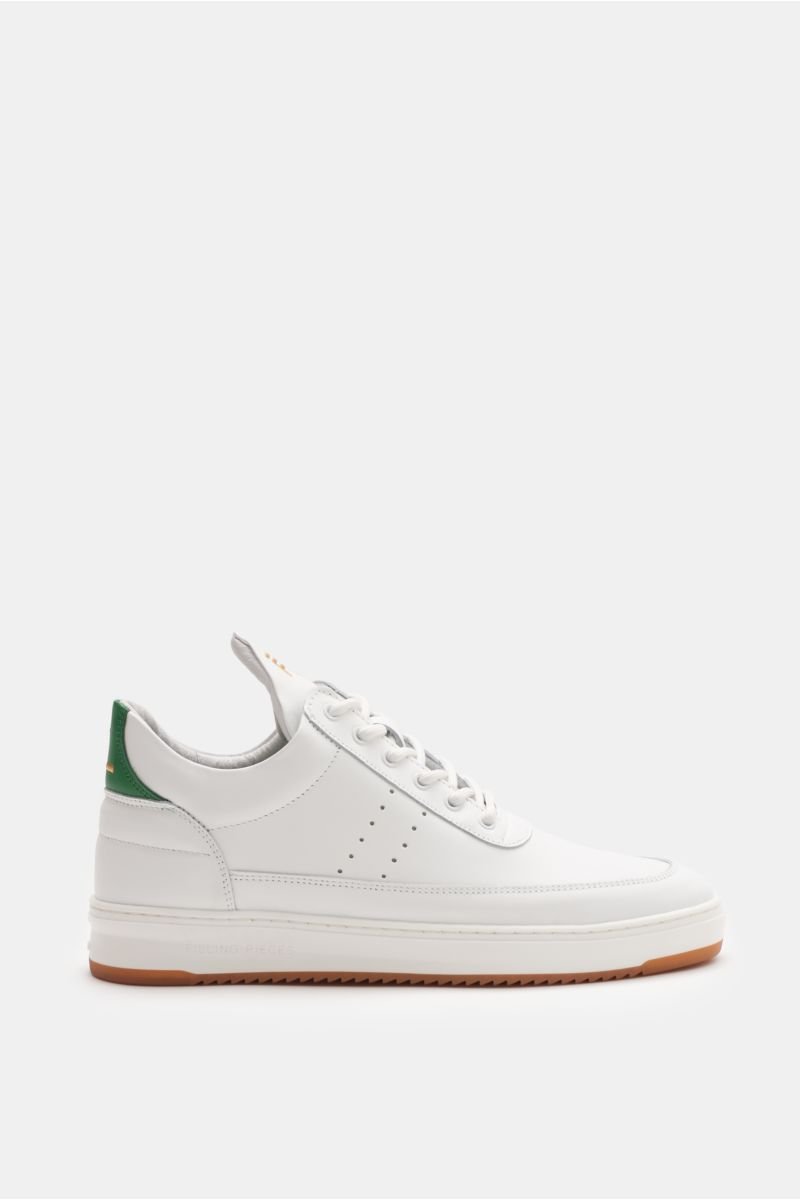 Sneakers 'Low Top Bianco' white/green
