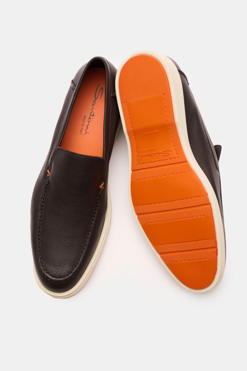Santoni Loafers dark brown