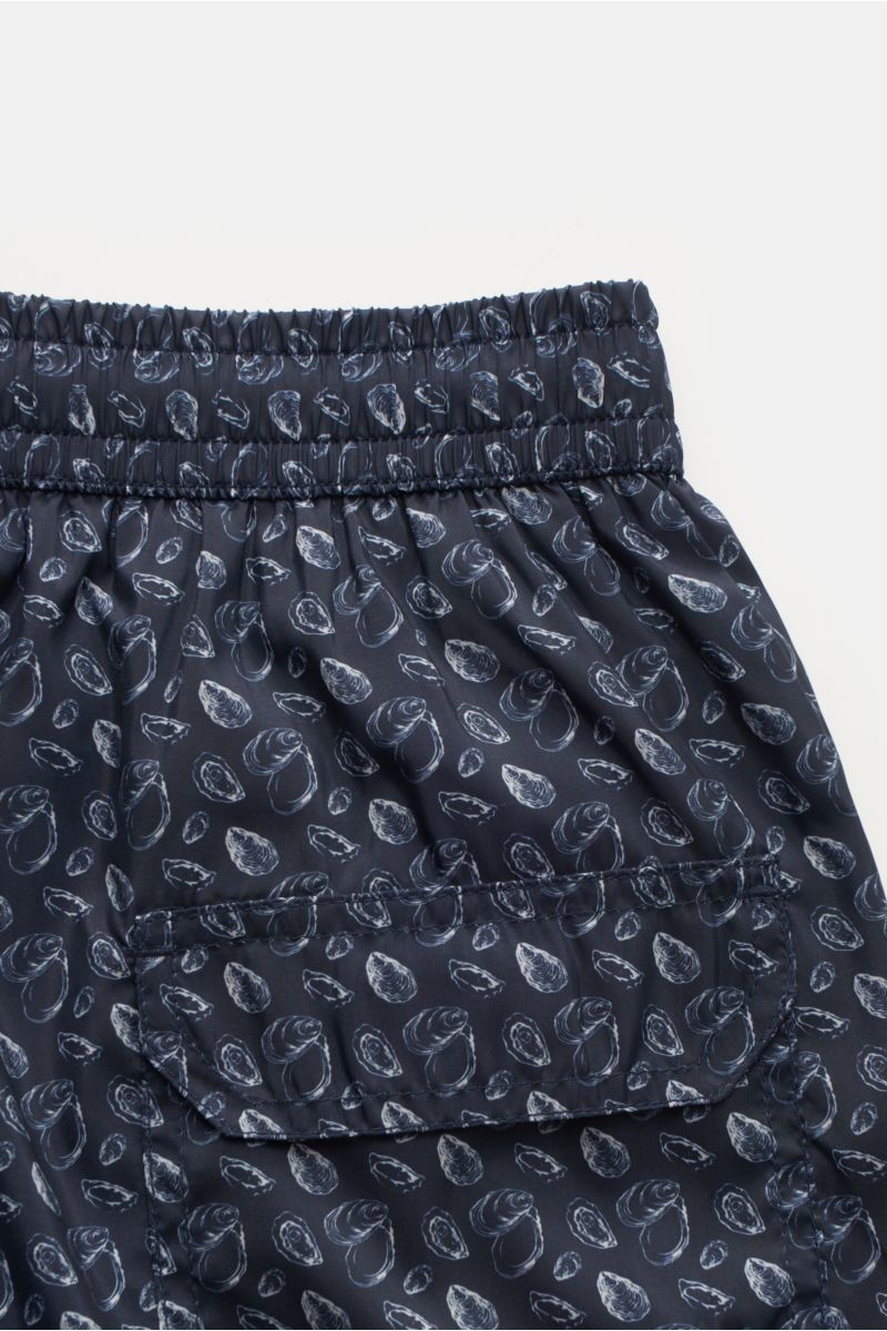 04651/ A trip in a bag Swim shorts navy patterned