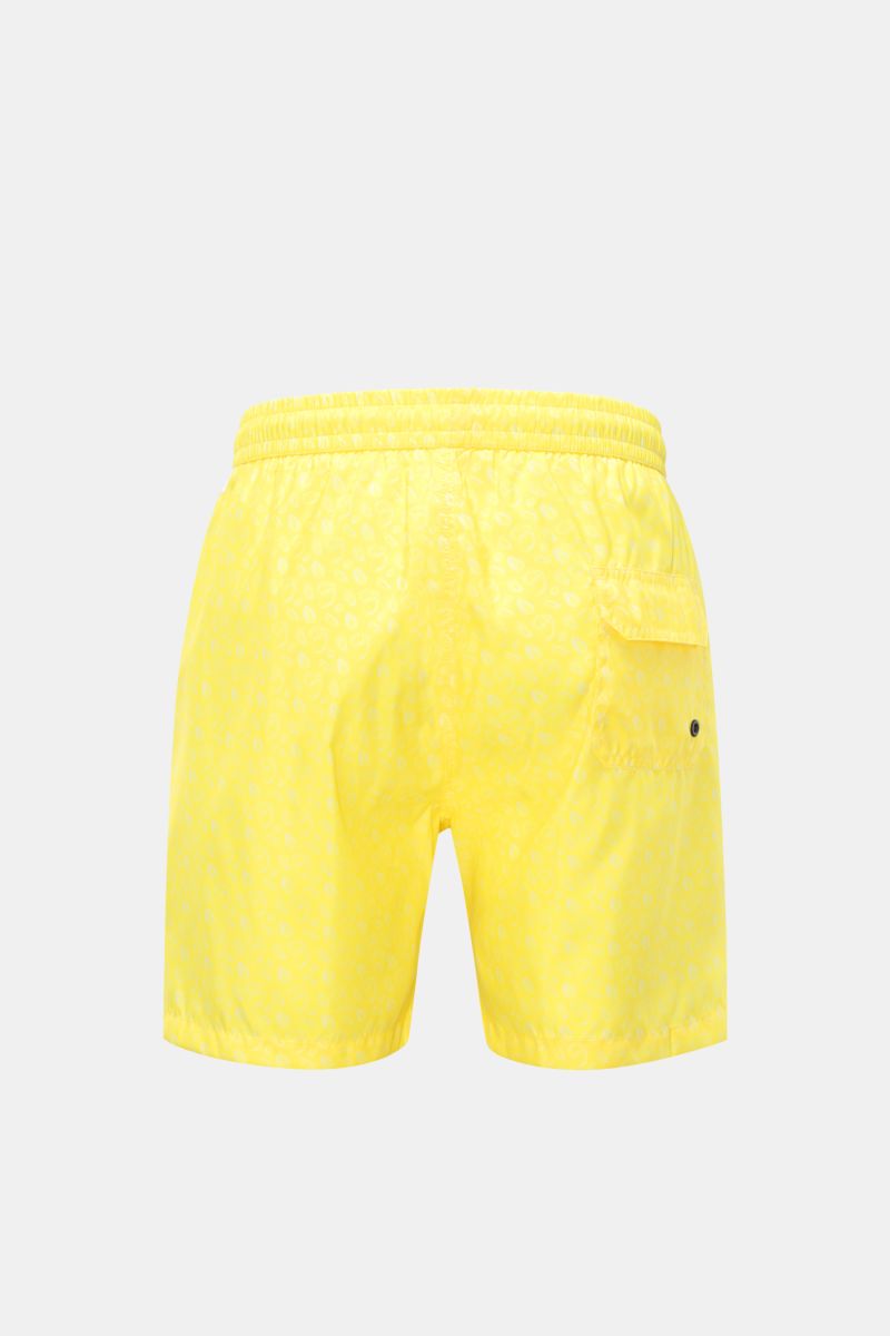 04651/ A trip in a bag Swim shorts yellow patterned