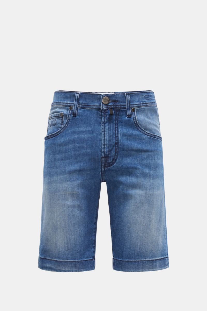 Jeans-Bermudas 'Nicolas' dunkelblau