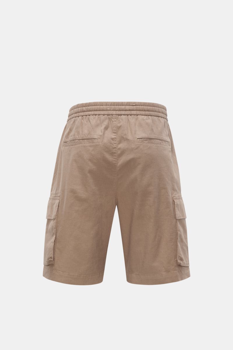 04651/ A trip in a bag Cargo-Bermudas 'Linen' taupe
