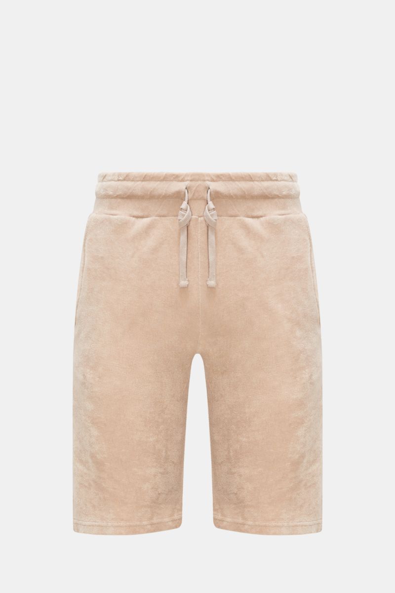 04651/ A trip in a bag Terry Bermuda shorts 'Terry Bermuda' beige