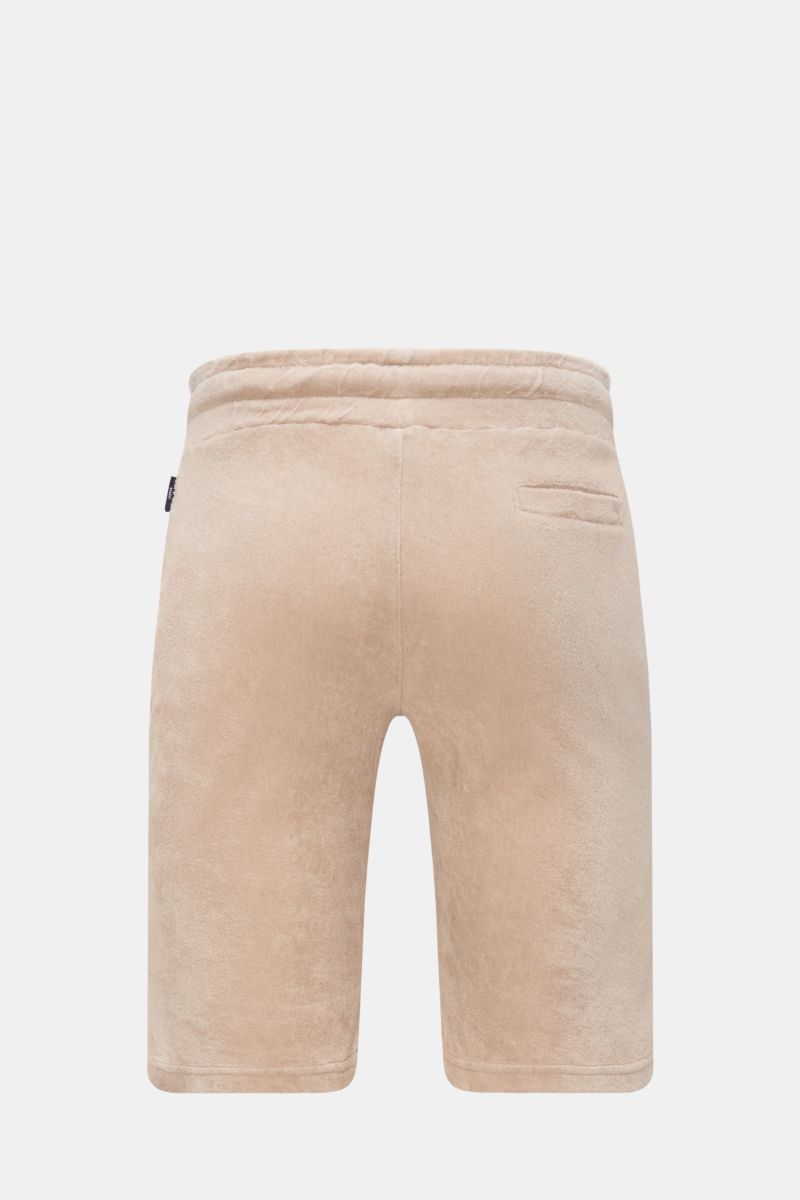 04651/ A trip in a bag Terry Bermuda shorts 'Terry Bermuda' beige