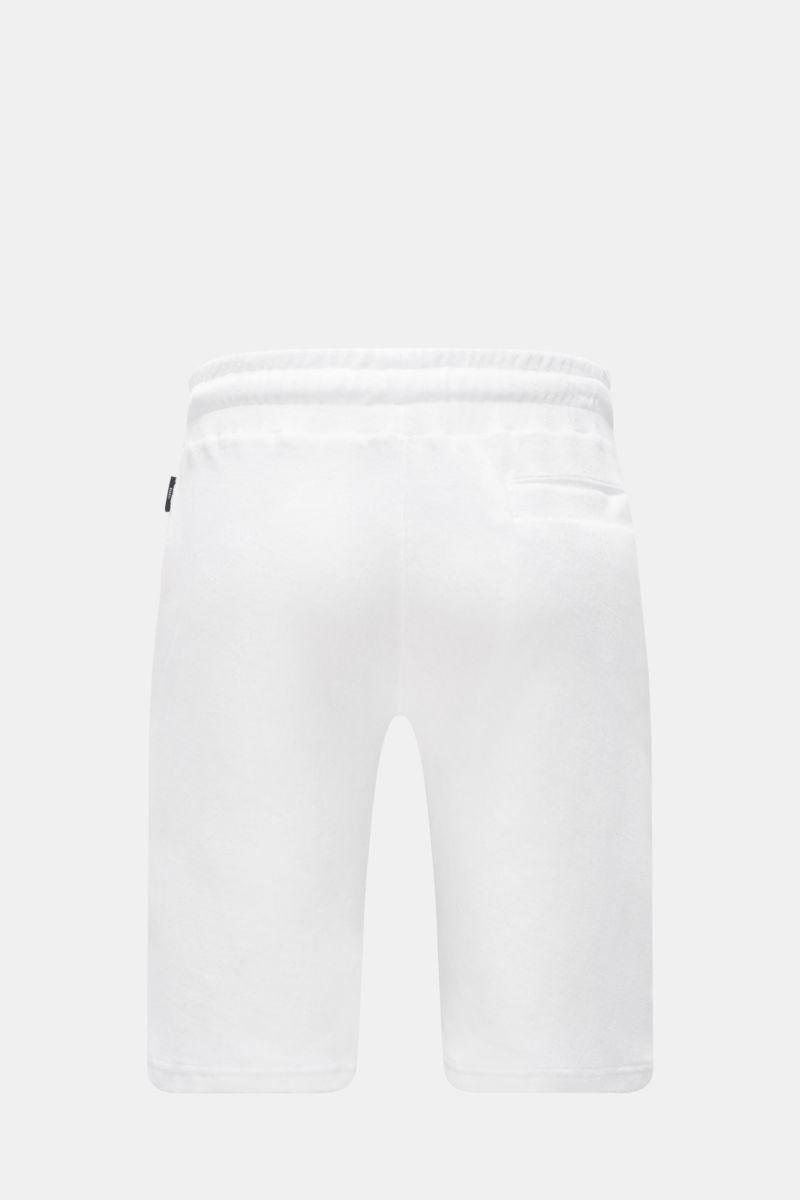 04651/ A trip in a bag Frottee-Bermudas 'Terry Bermuda' weiß