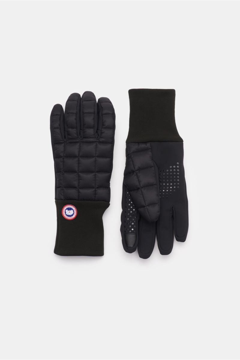 Daunen-Handschuhe 'Northern Glove Liner' schwarz