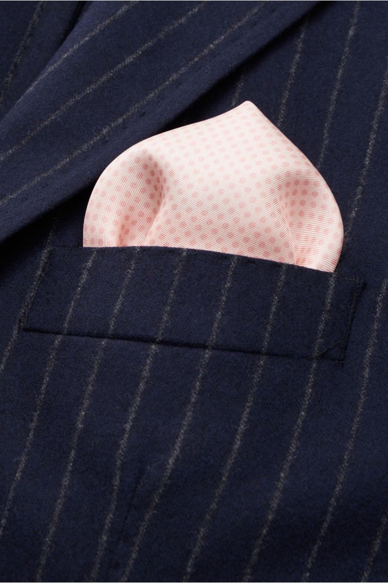 Tom Ford Pocket square rose/antique pink dotted