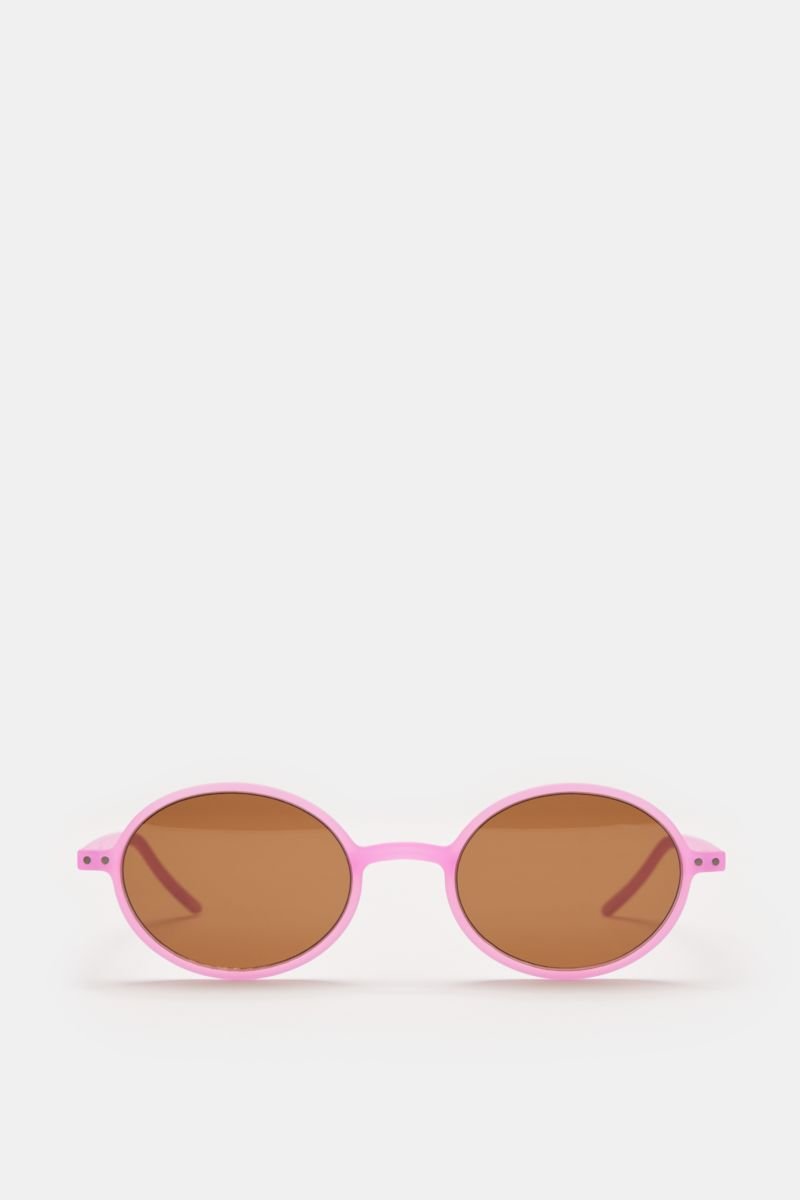 Sunglasses 'Slim Sun' antique pink/brown