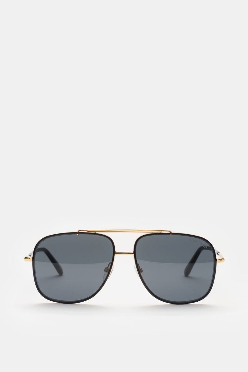 Sonnenbrille 'Benton' gold/schwarz/dunkelblau