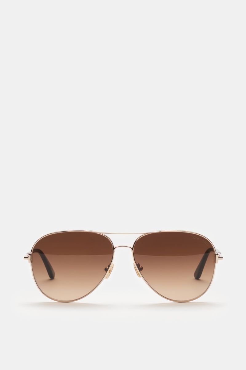 Sunglasses 'Clark' rose gold/brown