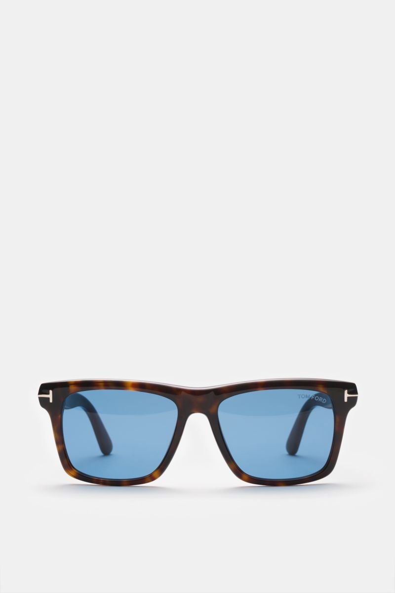 Sunglasses 'Buckley' dark brown patterned/blue