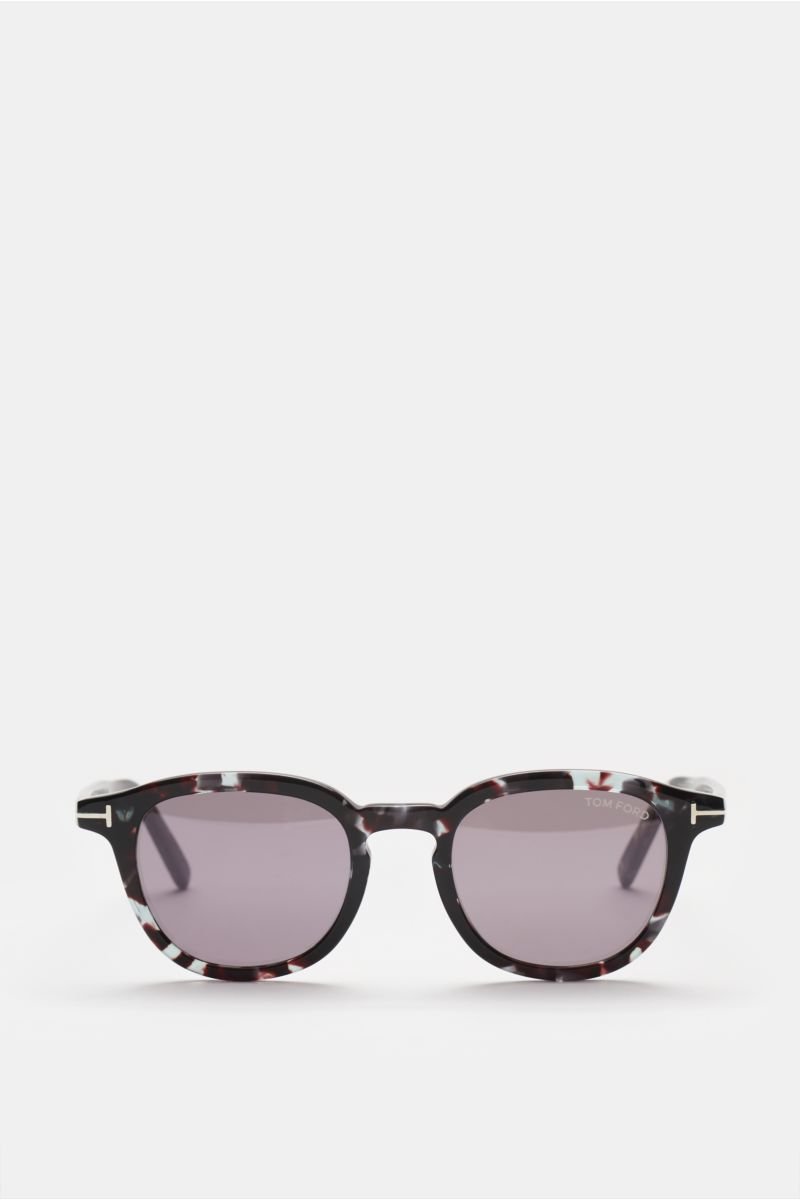 Sonnenbrille 'Pax' schwarz gemustert/grau