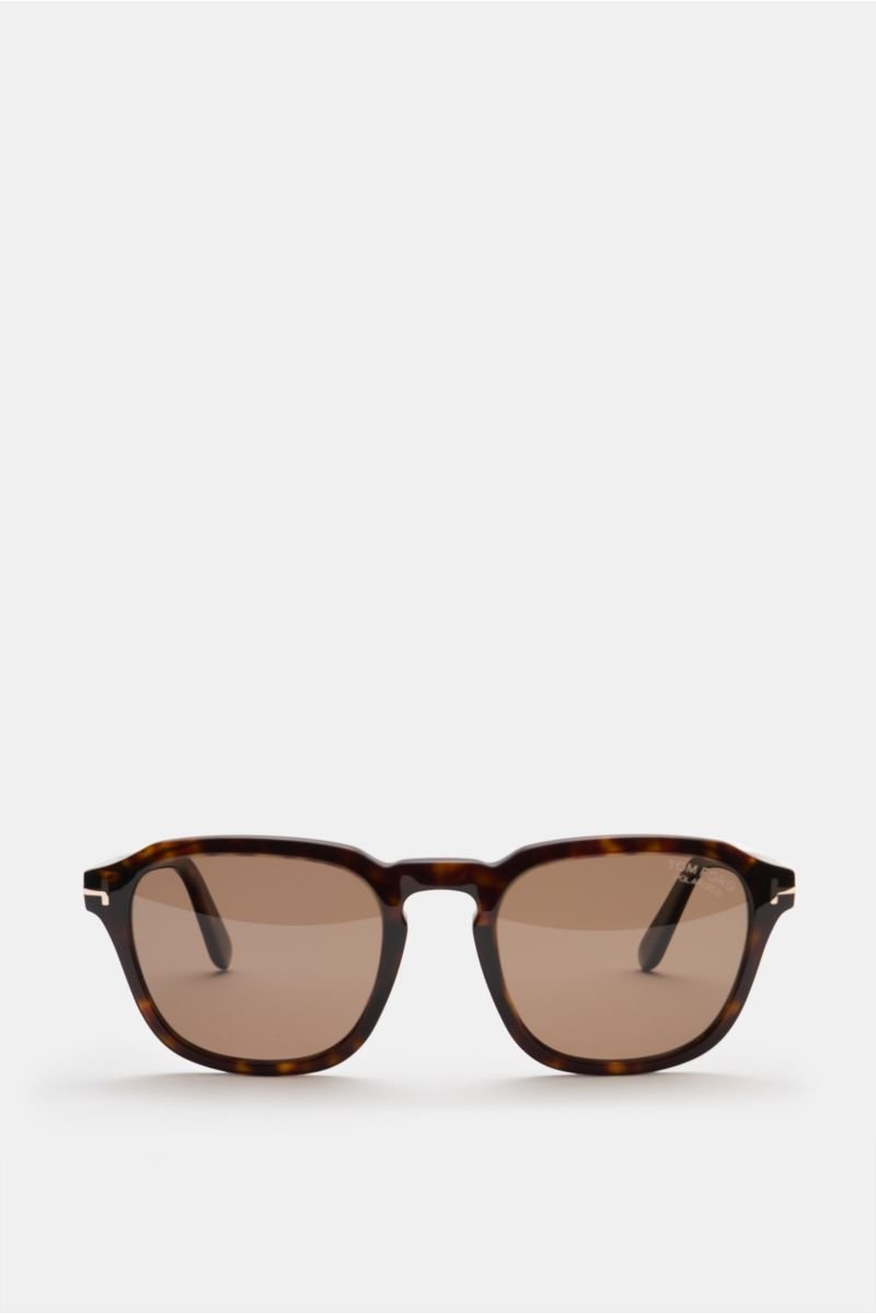 Sunglasses 'Avery' dark brown patterned/brown
