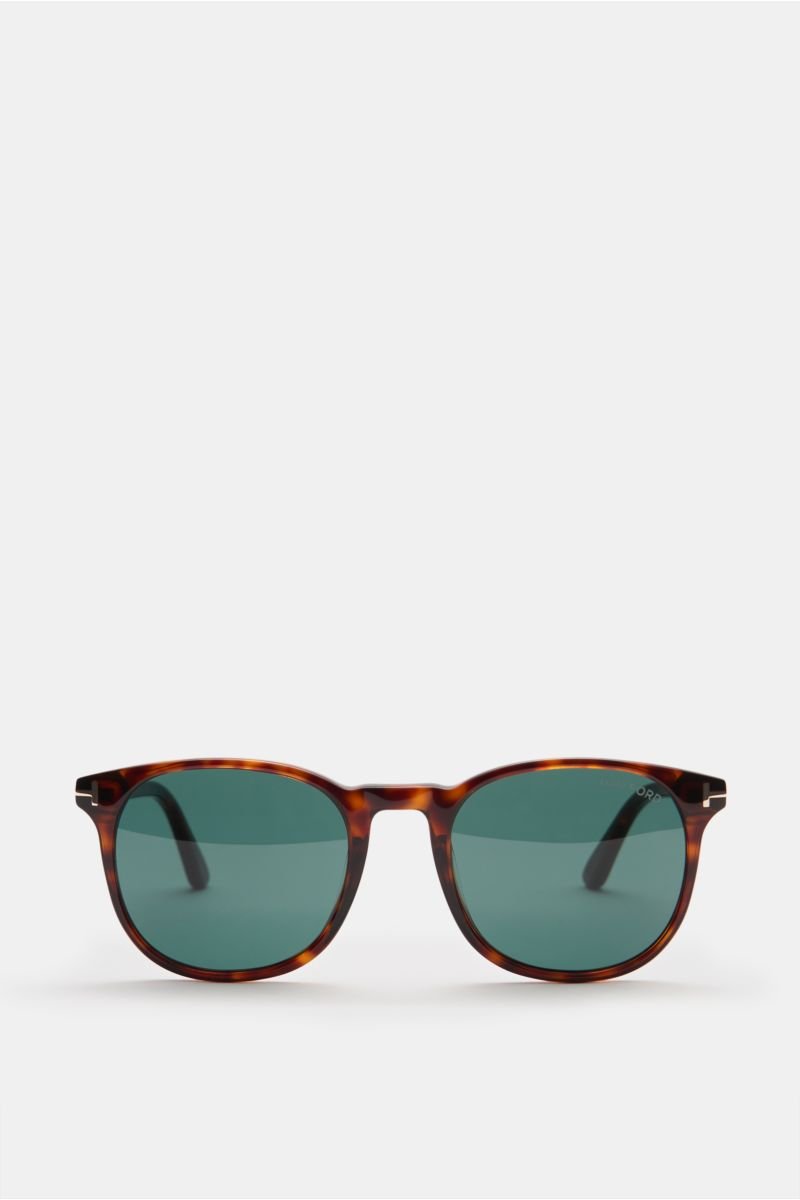 Sunglasses 'Ansel' brown patterned/smoky blue
